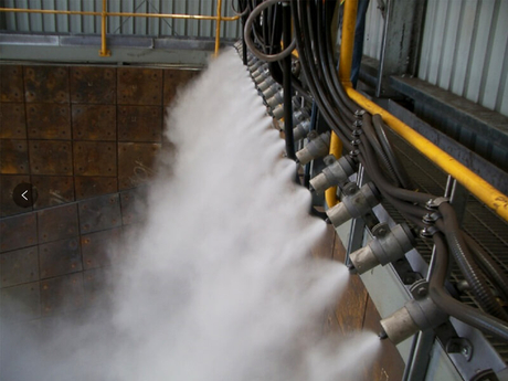 Hochleistungs-Wasserverbrauchseinsparungs-Spray-Staubunterdrückungssystem zur Staubkontrolle
